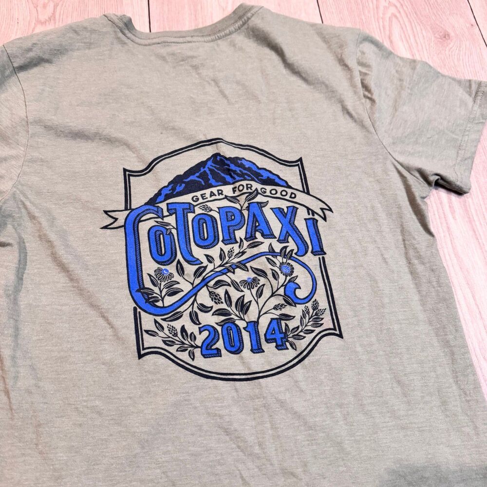 Cotopaxi Wild West Green T-Shirt Women’s Small